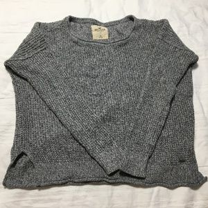 Hollister Gray Knitted Sweater
